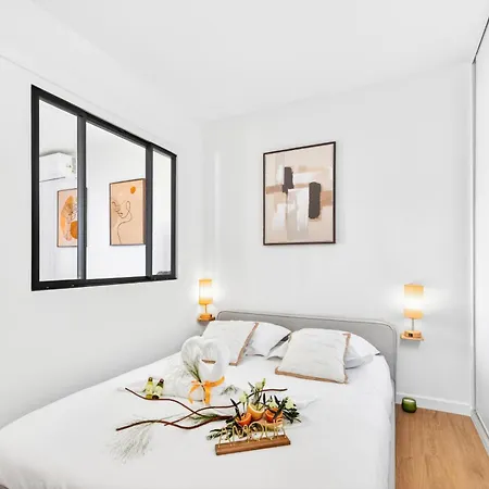 Medicis - Agreable 2 Pieces Frontiere Monaco Parking Piscine דירה *